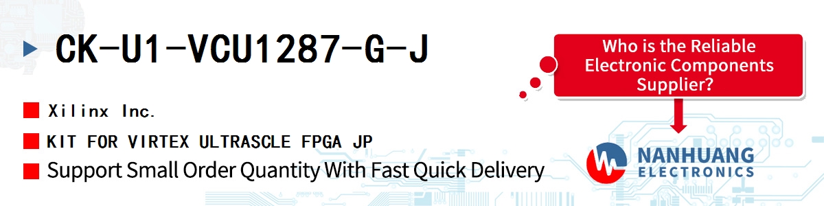 CK-U1-VCU1287-G-J Xilinx KIT FOR VIRTEX ULTRASCLE FPGA JP