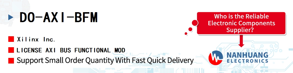 DO-AXI-BFM Xilinx LICENSE AXI BUS FUNCTIONAL MOD