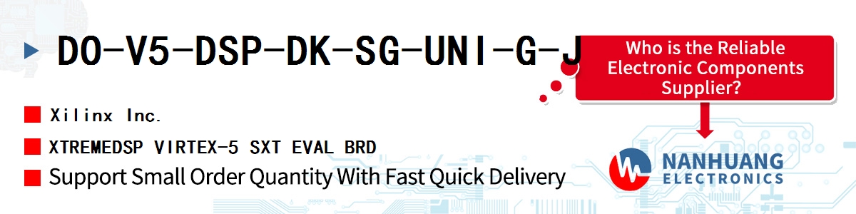 DO-V5-DSP-DK-SG-UNI-G-J Xilinx XTREMEDSP VIRTEX-5 SXT EVAL BRD