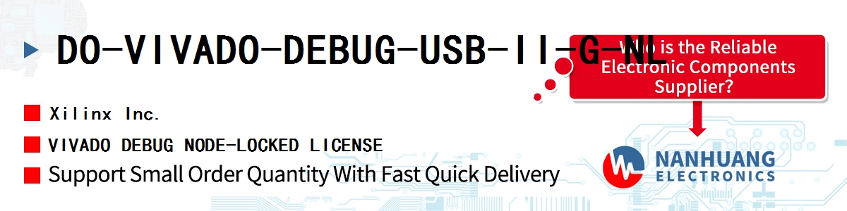 DO-VIVADO-DEBUG-USB-II-G-NL Xilinx VIVADO DEBUG NODE-LOCKED LICENSE