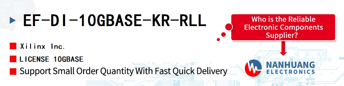 EF-DI-10GBASE-KR-RLL Xilinx LICENSE 10GBASE