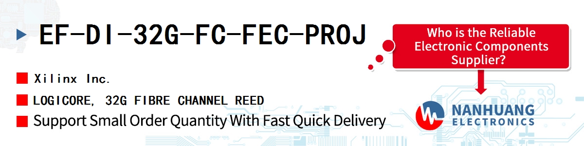 EF-DI-32G-FC-FEC-PROJ Xilinx LOGICORE, 32G FIBRE CHANNEL REED