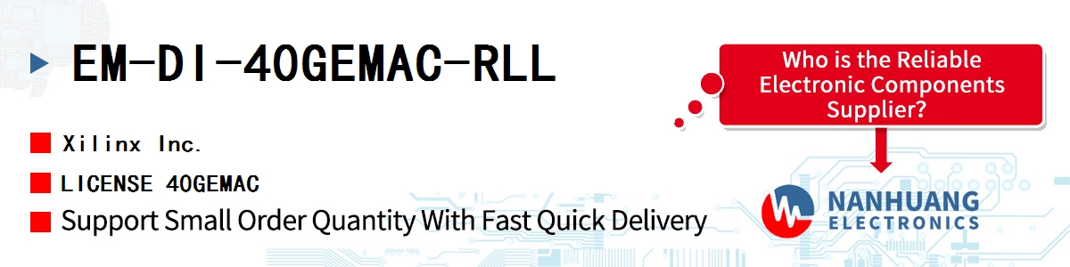 EM-DI-40GEMAC-RLL Xilinx LICENSE 40GEMAC