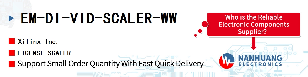 EM-DI-VID-SCALER-WW Xilinx LICENSE SCALER