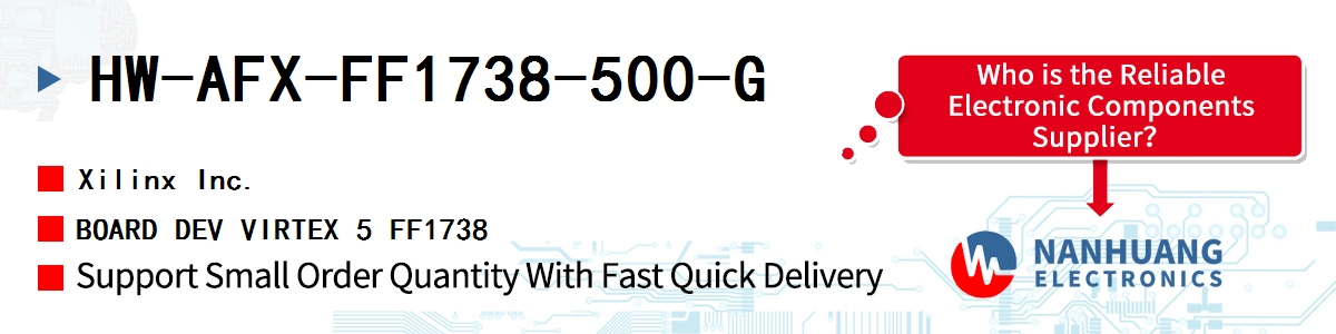 HW-AFX-FF1738-500-G Xilinx BOARD DEV VIRTEX 5 FF1738