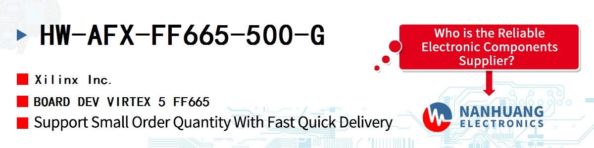 HW-AFX-FF665-500-G Xilinx BOARD DEV VIRTEX 5 FF665