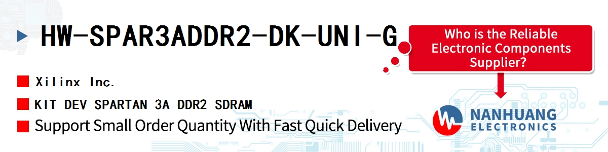 HW-SPAR3ADDR2-DK-UNI-G Xilinx KIT DEV SPARTAN 3A DDR2 SDRAM