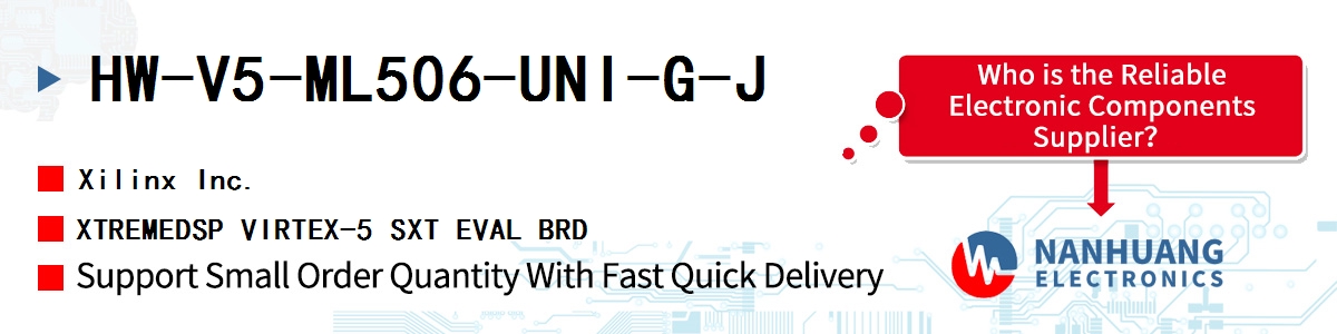 HW-V5-ML506-UNI-G-J Xilinx XTREMEDSP VIRTEX-5 SXT EVAL BRD