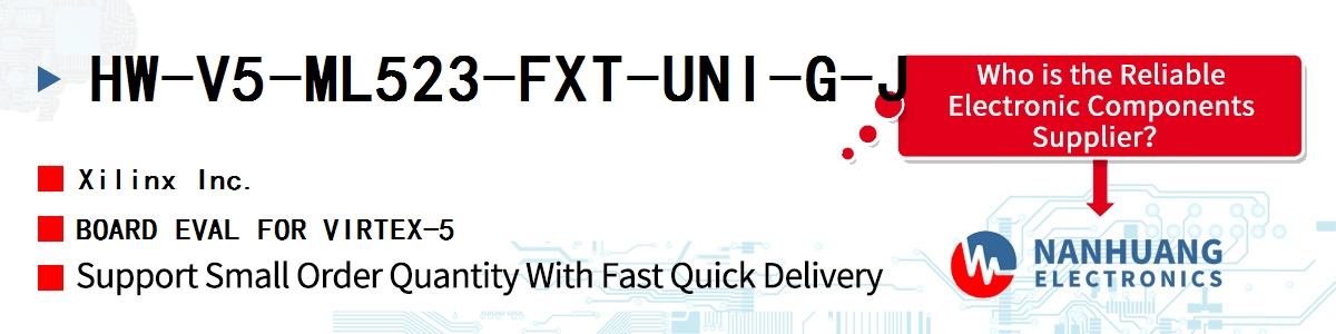 HW-V5-ML523-FXT-UNI-G-J Xilinx BOARD EVAL FOR VIRTEX-5