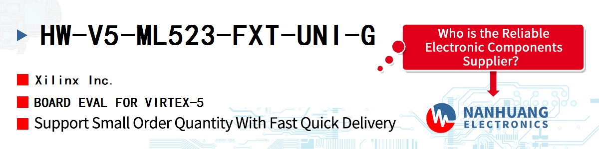 HW-V5-ML523-FXT-UNI-G Xilinx BOARD EVAL FOR VIRTEX-5