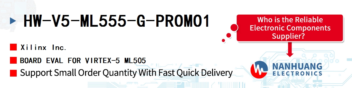 HW-V5-ML555-G-PROMO1 Xilinx BOARD EVAL FOR VIRTEX-5 ML505