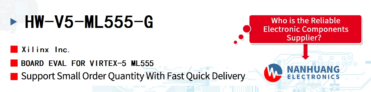 HW-V5-ML555-G Xilinx BOARD EVAL FOR VIRTEX-5 ML555