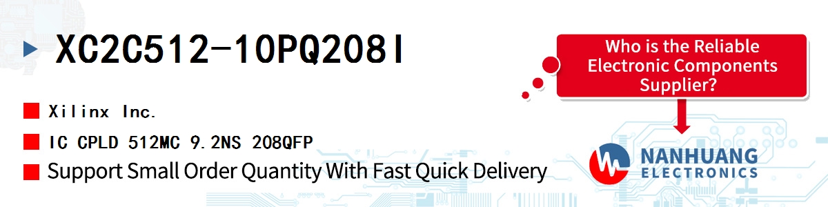 XC2C512-10PQ208I Xilinx IC CPLD 512MC 9.2NS 208QFP