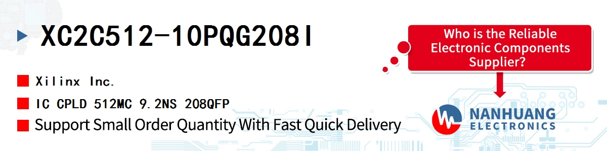 XC2C512-10PQG208I Xilinx IC CPLD 512MC 9.2NS 208QFP