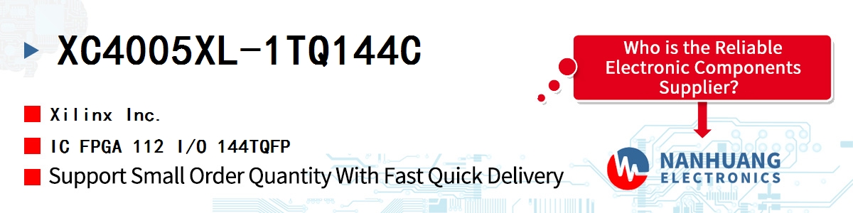 XC4005XL-1TQ144C Xilinx IC FPGA 112 I/O 144TQFP