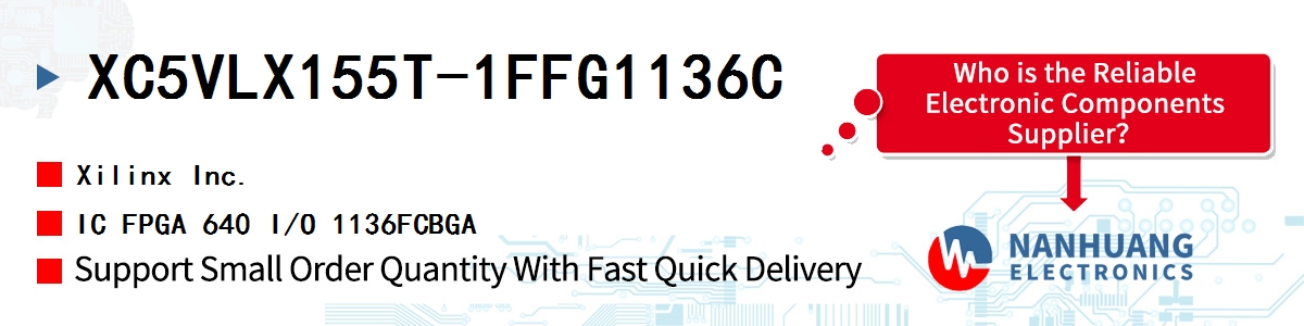 XC5VLX155T-1FFG1136C Xilinx IC FPGA 640 I/O 1136FCBGA