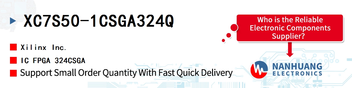 XC7S50-1CSGA324Q Xilinx IC FPGA 324CSGA