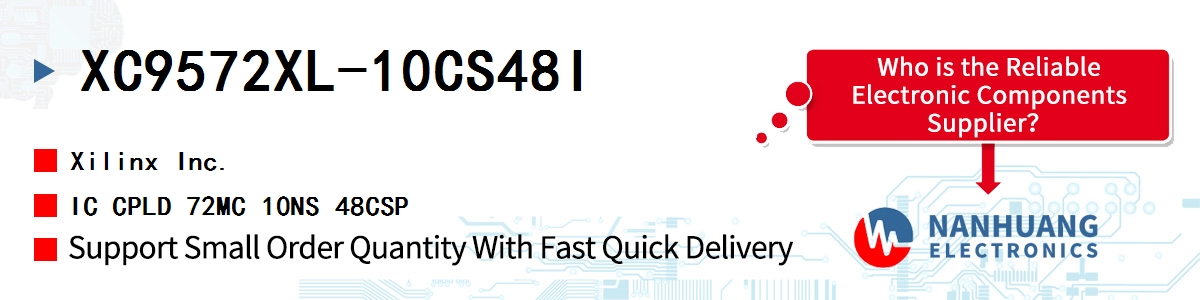 XC9572XL-10CS48I Xilinx IC CPLD 72MC 10NS 48CSP