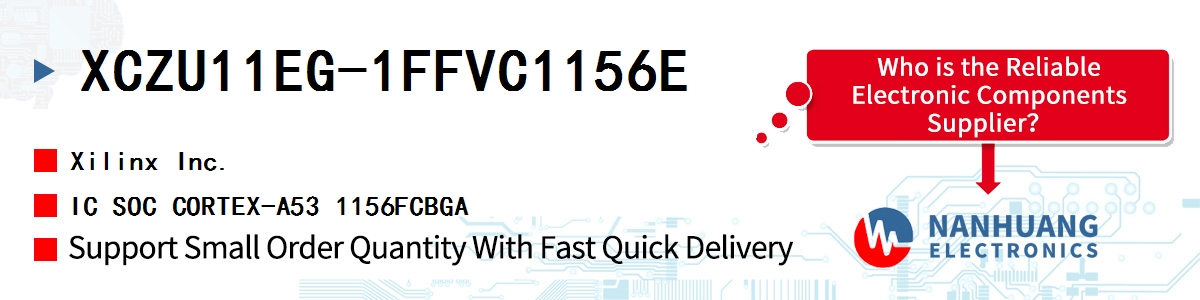 XCZU11EG-1FFVC1156E Xilinx IC SOC CORTEX-A53 1156FCBGA